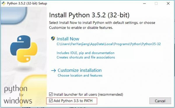 Windows10 安装 Python